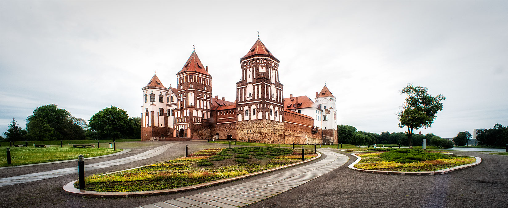 Mir Castle, King Radziwiłł's summer residence.