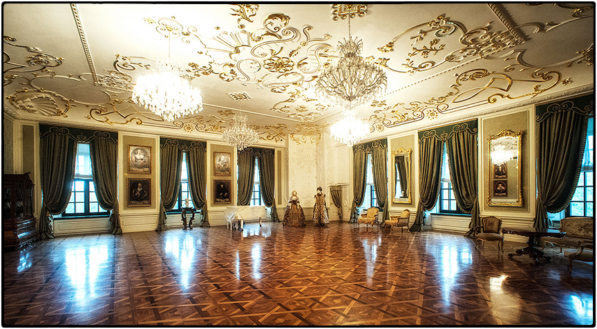 Nesvizh Castle, King Radziwiłł's ballroom