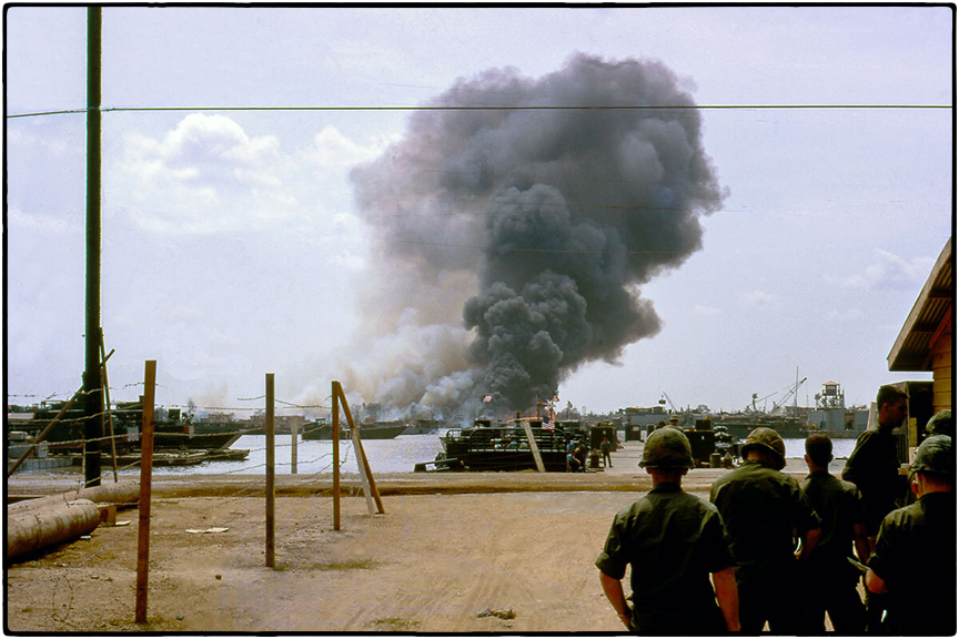 Dong Tam, Vietnam mortar attack