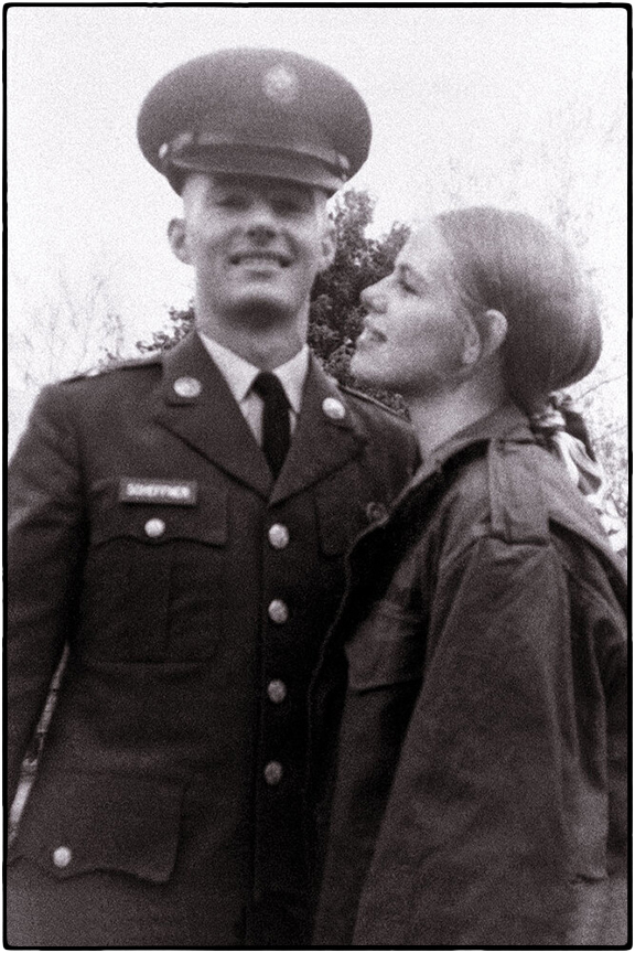Janusz Scheffner & Cheryl Morhauser 1969, Newtown, CT