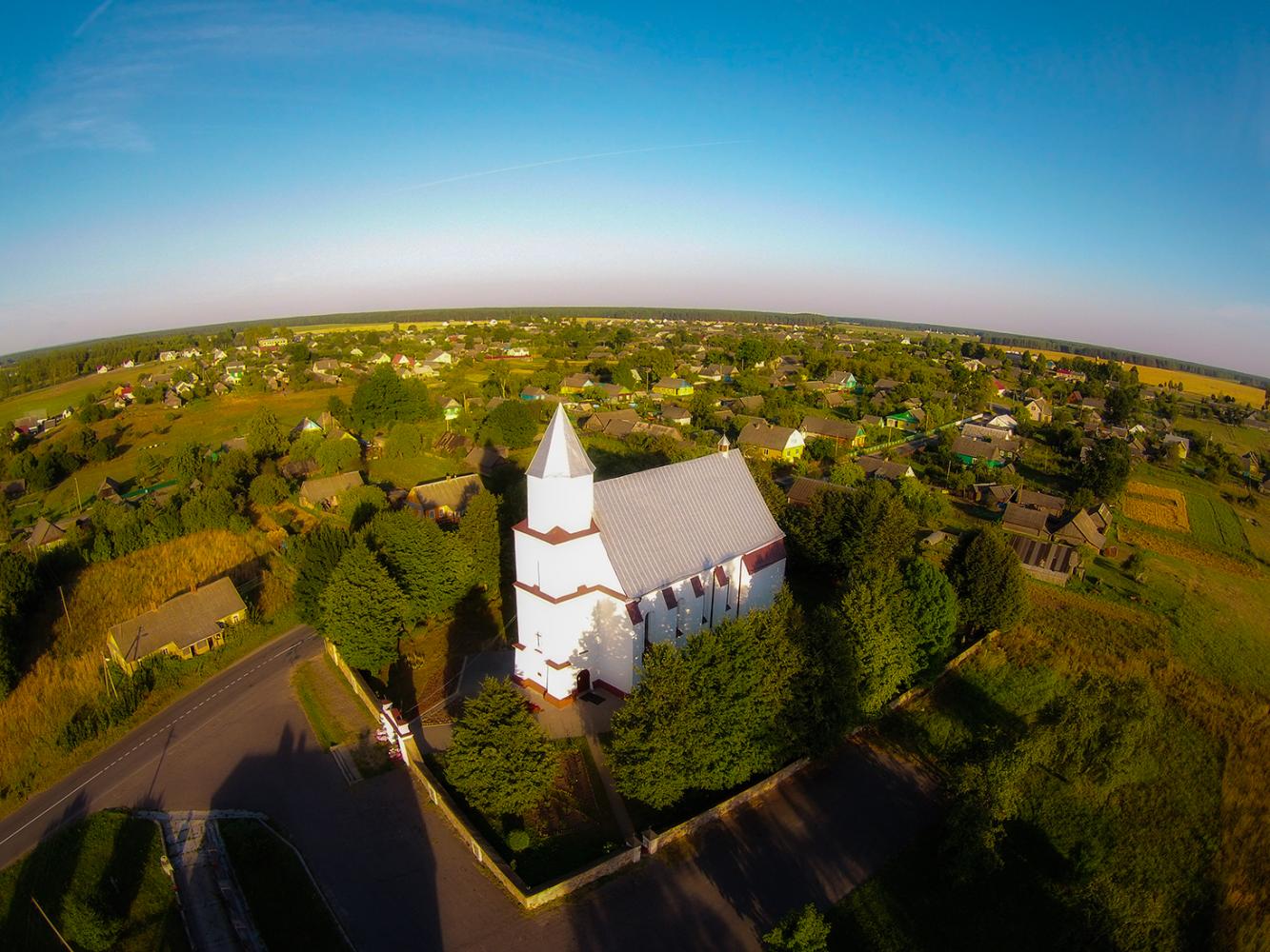 Derewno Catholic Church. ©2015Andrei Burdenkov.