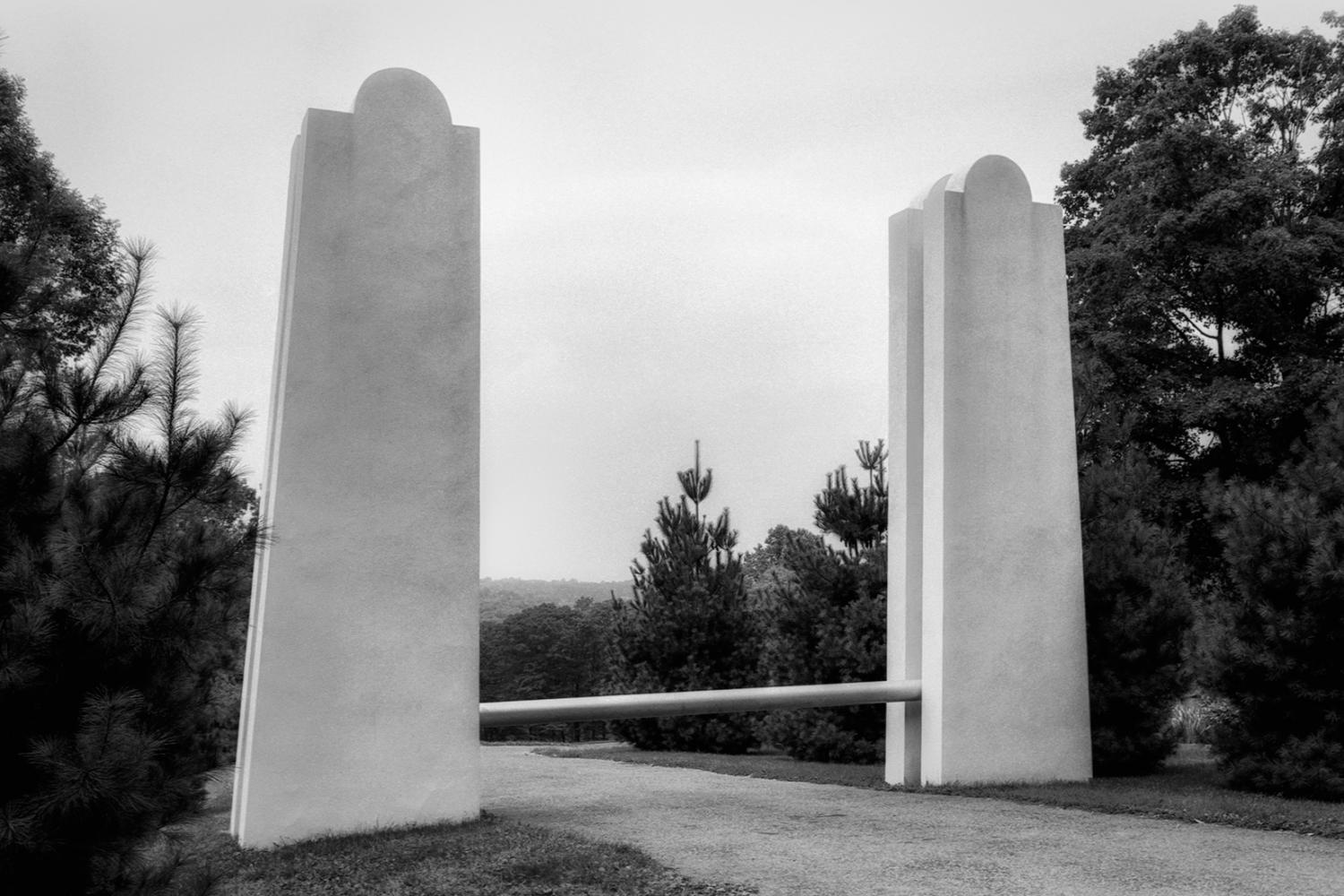 Entrance Gate to Glass House 1984